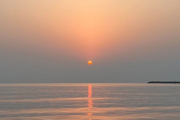 طلوع آفتاب در جزیره قشم
